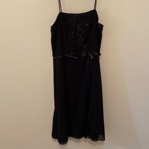 Black formal dress